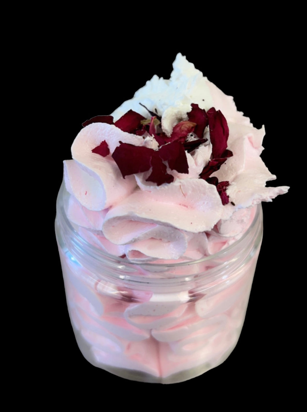 Rose scented whipped body wash soaps