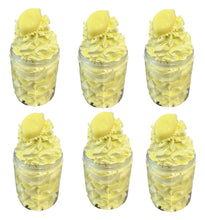 Load image into Gallery viewer, Lemon cookie bar scented whipped soaps x 6
