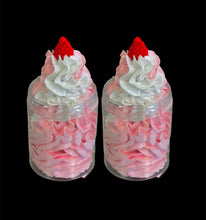 Load image into Gallery viewer, Raspberry Prosecco scented whipped soap x 6
