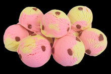 Load image into Gallery viewer, White chocolate raspberry scented bubble scoop x 12
