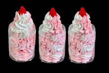 Load image into Gallery viewer, Raspberry Prosecco scented whipped soap x 6
