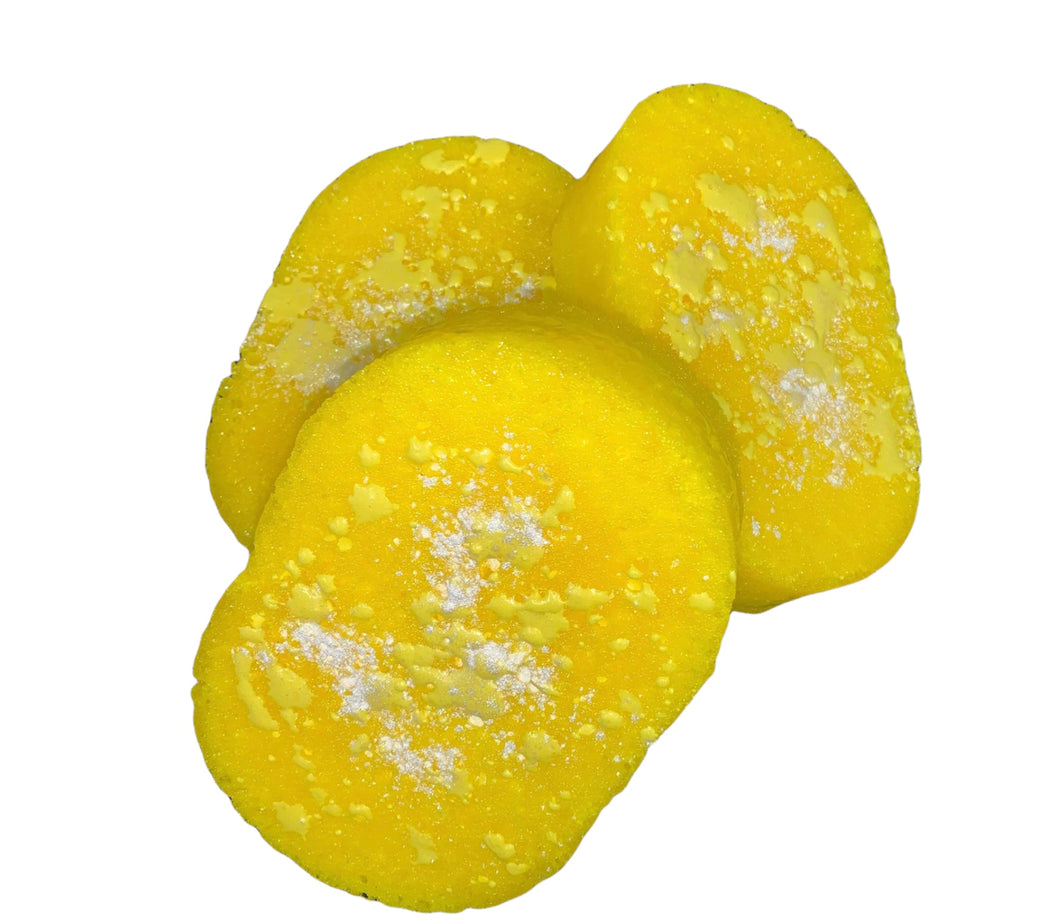 Daisy chain scented soap sponges x 6