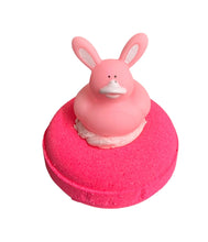 Load image into Gallery viewer, Easter bunny toy bath bombs x 6

