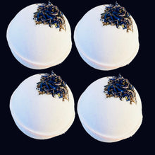 Load image into Gallery viewer, Lavender &amp; Chamomile round bath bombs x 6
